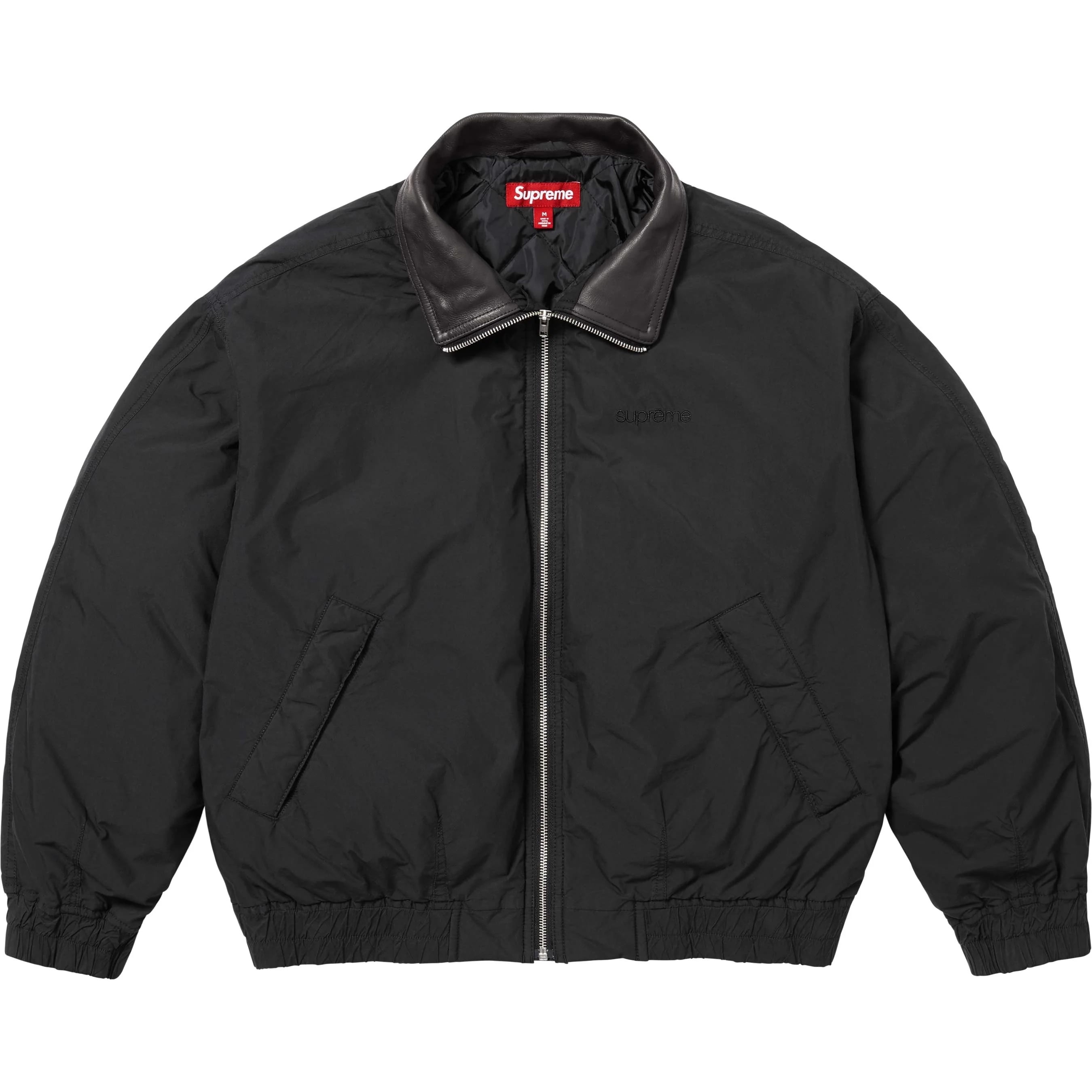 Leather Collar Utility Jacket view 10